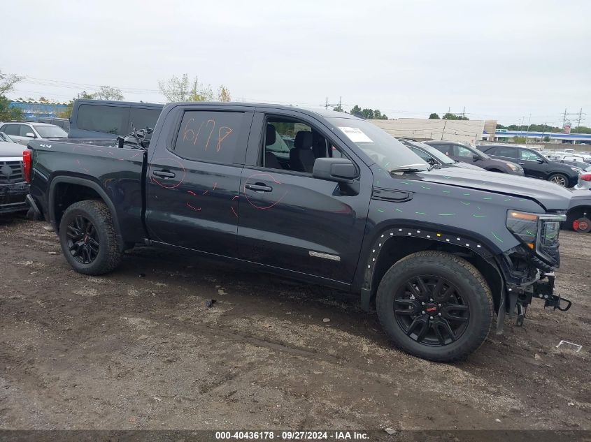 2024 GMC Sierra 1500 4Wd Short Box Elevation With 3Vl VIN: 1GTPUJEK1RZ117839 Lot: 40436178