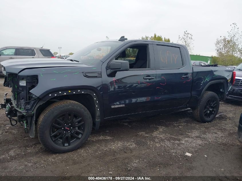 2024 GMC Sierra 1500 4Wd Short Box Elevation With 3Vl VIN: 1GTPUJEK1RZ117839 Lot: 40436178