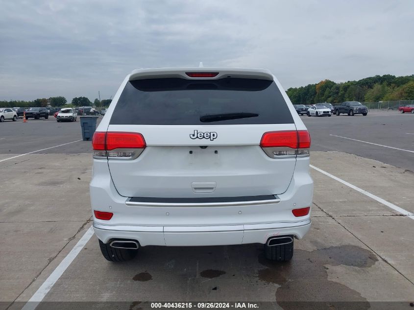 2016 Jeep Grand Cherokee Summit VIN: 1C4RJFJT7GC312910 Lot: 40436215