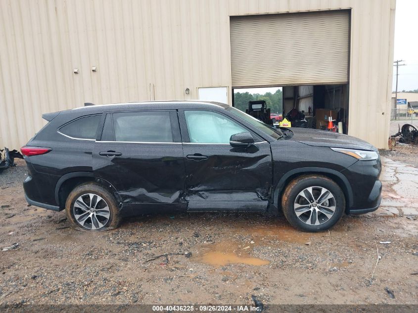 2020 Toyota Highlander Xle VIN: 5TDGZRAH4LS016720 Lot: 40436225