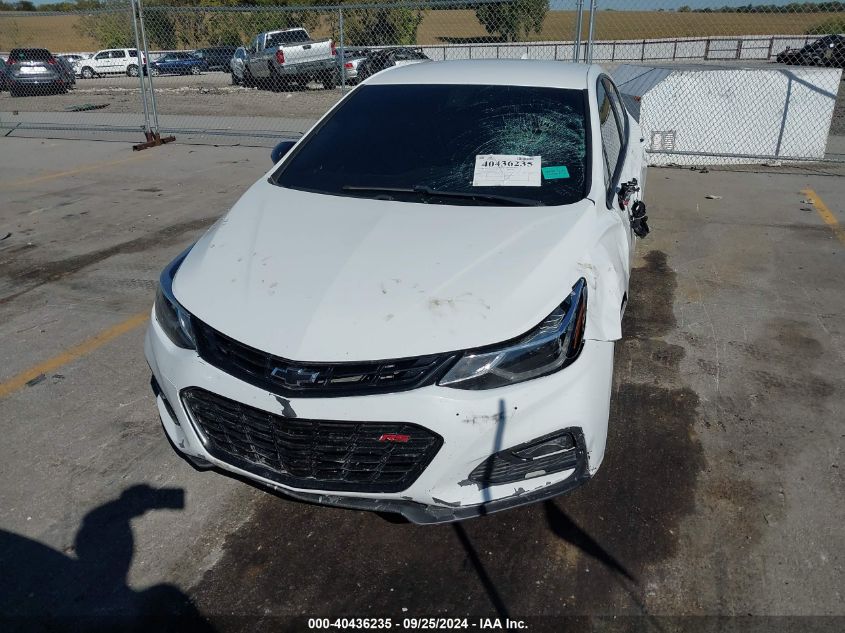 2018 Chevrolet Cruze Lt Auto VIN: 3G1BE6SM3JS517616 Lot: 40436235