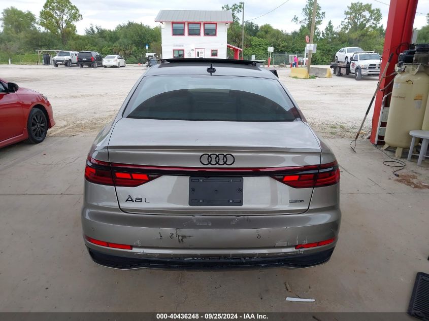 2024 Audi A8 L 55 Tfsi Quattro Tiptronic VIN: WAULDAF88RN009837 Lot: 40436248