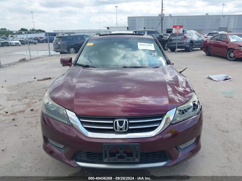 1HGCR2F80DA272240 2013 Honda Accord Ex-L