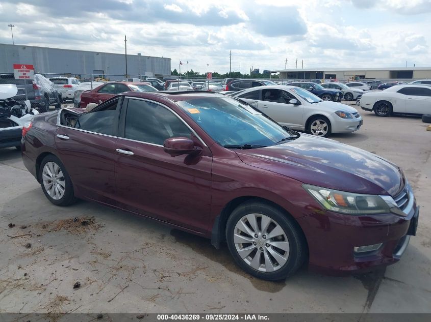 1HGCR2F80DA272240 2013 Honda Accord Ex-L