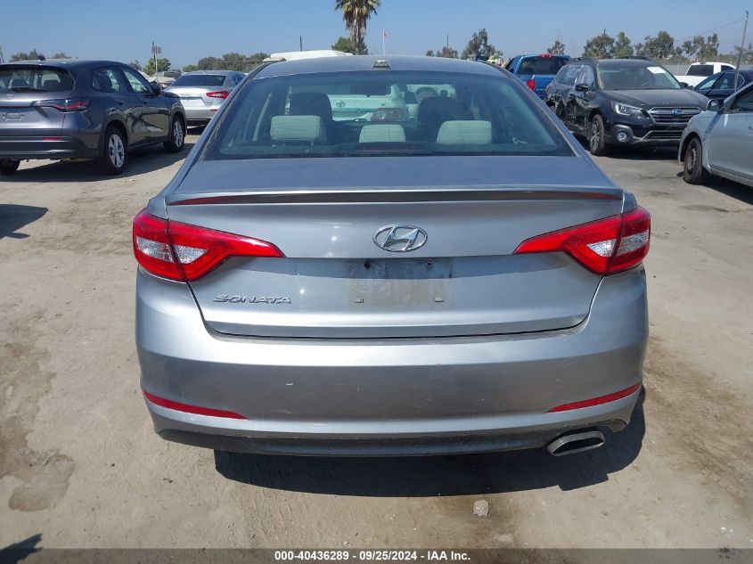 5NPE24AF8HH484105 2017 Hyundai Sonata