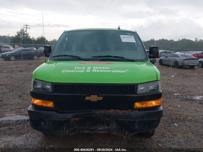 2020 Chevrolet Express G2500 VIN: 1GCWGBFPXL1199515 Lot: 40436291