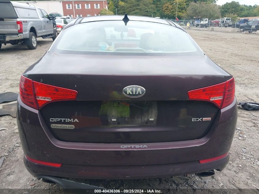 2013 Kia Optima Ex VIN: 5XXGN4A72DG190956 Lot: 40436306