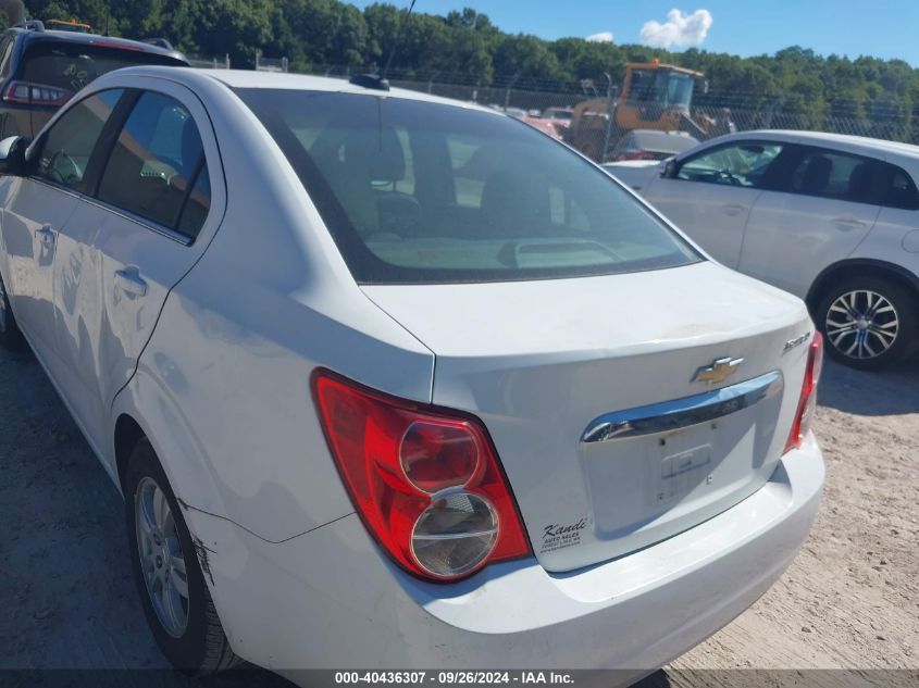 2015 Chevrolet Sonic Lt Auto VIN: 1G1JC5SGXF4137962 Lot: 40436307