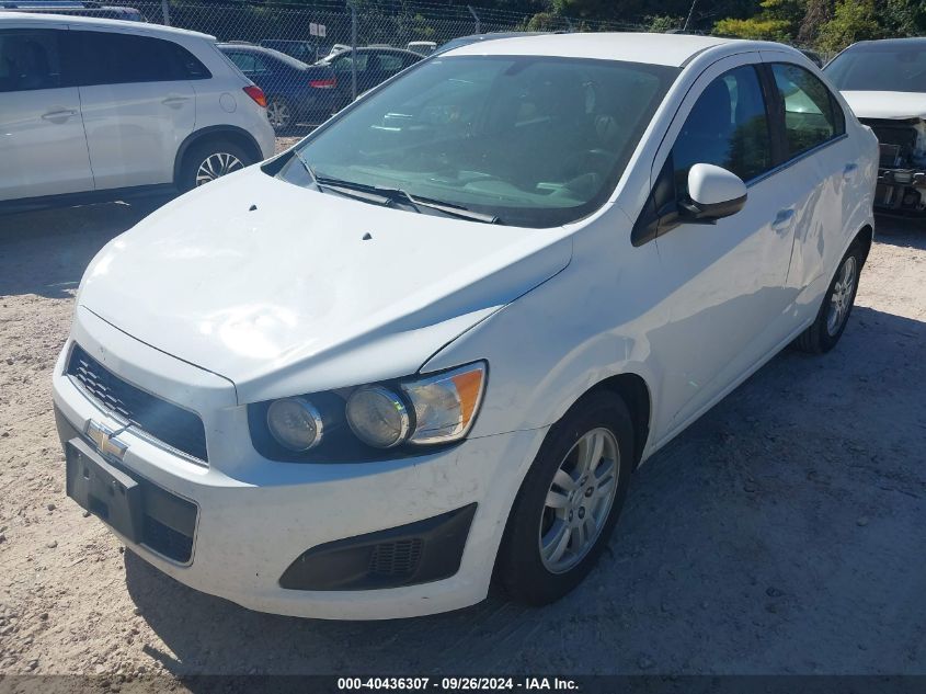 2015 Chevrolet Sonic Lt Auto VIN: 1G1JC5SGXF4137962 Lot: 40436307