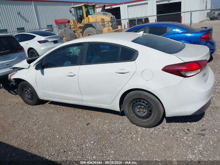 2017 Kia Forte Lx VIN: 3KPFK4A72HE050019 Lot: 40436344