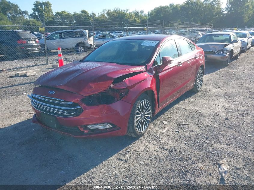 VIN 3FA6P0T93HR273502 2017 FORD FUSION no.2