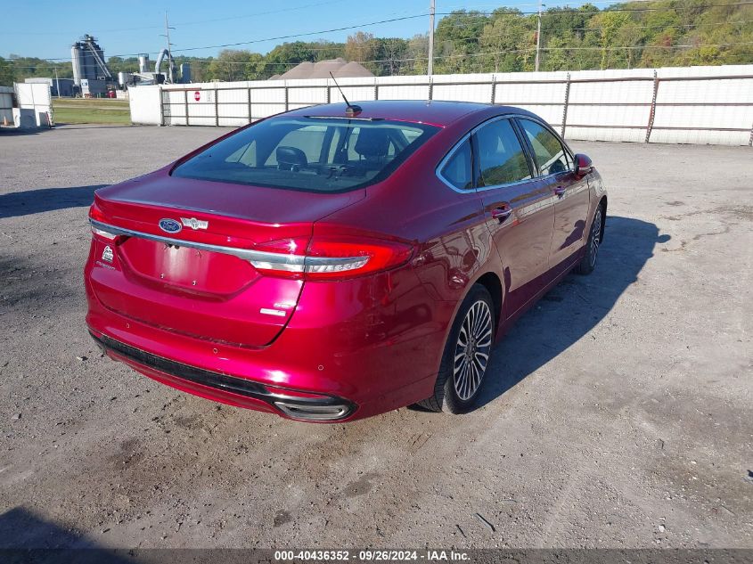 VIN 3FA6P0T93HR273502 2017 FORD FUSION no.4