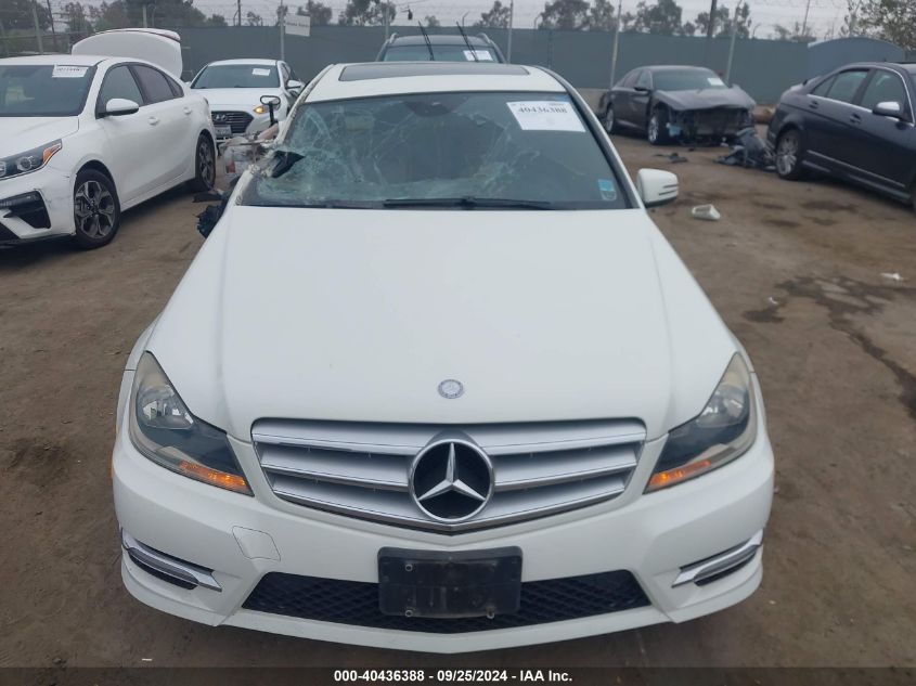 WDDGF4HB0CA684353 2012 Mercedes-Benz C 250 Luxury/Sport