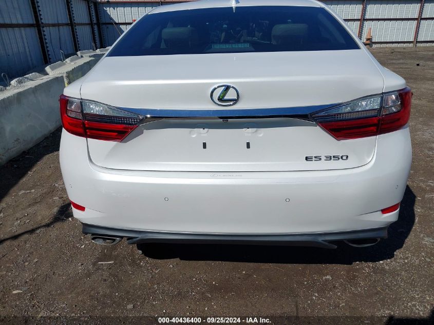 2016 Lexus Es 350 VIN: 58ABK1GG3GU021928 Lot: 40436400