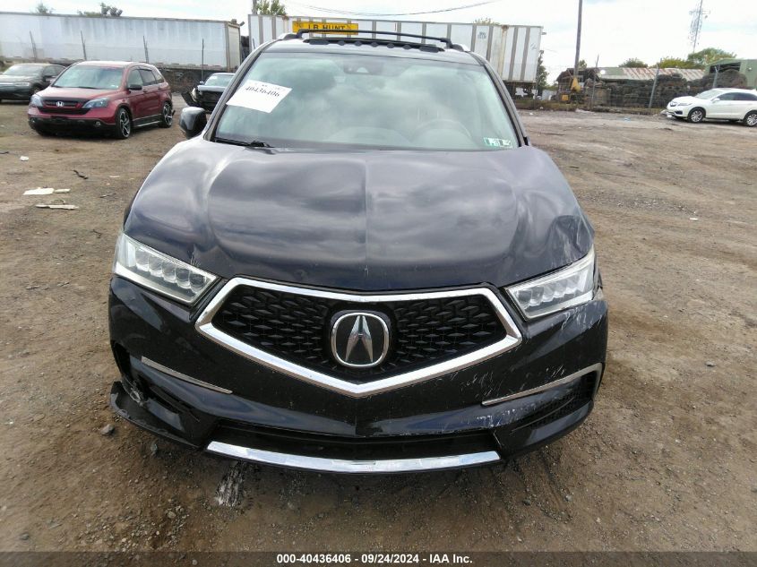 2017 Acura Mdx Technology Entertainment Pkgs VIN: 5FRYD4H76HB039008 Lot: 40436406