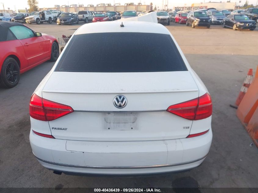 2016 VOLKSWAGEN PASSAT 1.8T S - 1VWAT7A30GC021319