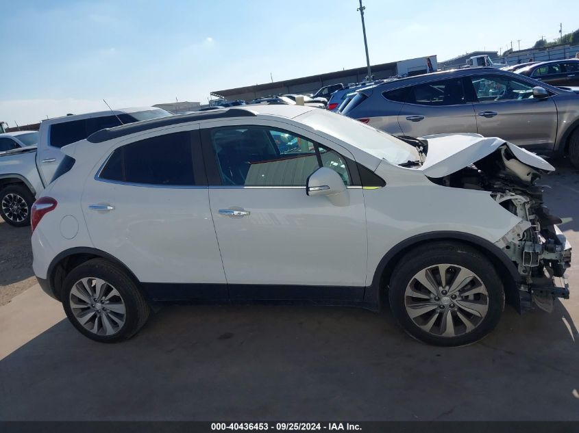 2019 Buick Encore Fwd Preferred VIN: KL4CJASBXKB714704 Lot: 40436453