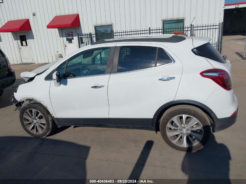 2019 Buick Encore Fwd Preferred VIN: KL4CJASBXKB714704 Lot: 40436453