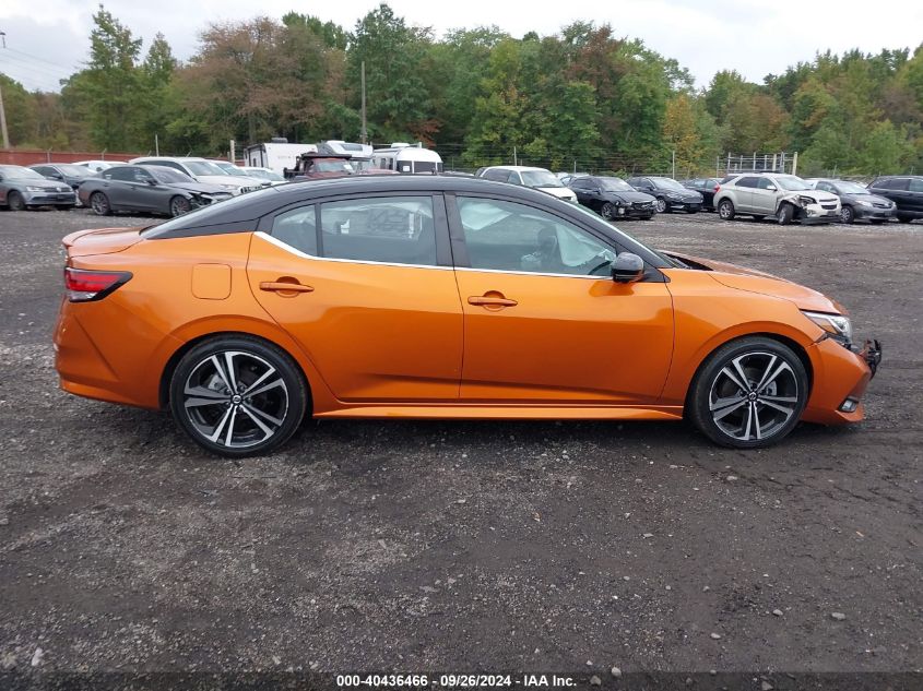 2021 Nissan Sentra Sr Xtronic Cvt VIN: 3N1AB8DV2MY284765 Lot: 40436466