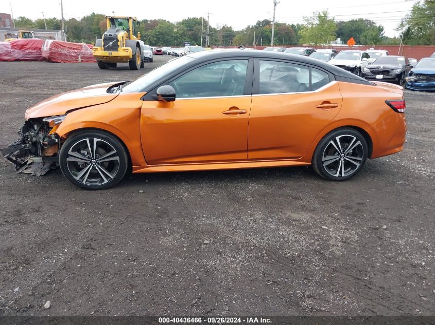 2021 Nissan Sentra Sr Xtronic Cvt VIN: 3N1AB8DV2MY284765 Lot: 40436466