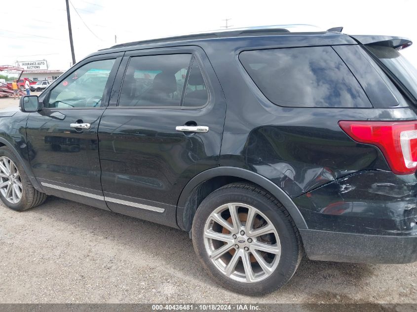 2016 Ford Explorer Limited VIN: 01FM5K7F88GGC8992 Lot: 40436481