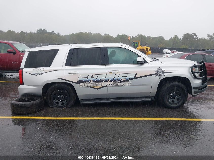 2020 Chevrolet Tahoe Police VIN: 1GNLCDEC0LR121052 Lot: 40436485