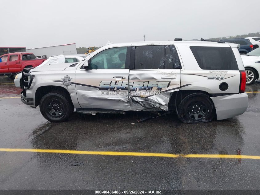 2020 Chevrolet Tahoe Police VIN: 1GNLCDEC0LR121052 Lot: 40436485