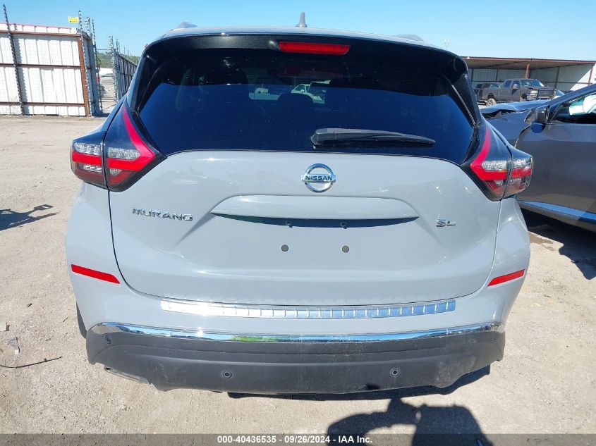 2021 Nissan Murano Sl Fwd VIN: 5N1AZ2CJ9MC110569 Lot: 40436535