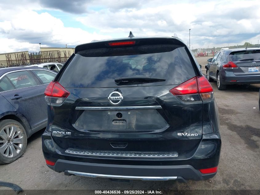 2017 Nissan Rogue Sv VIN: 5N1AT2MVXHC894575 Lot: 40436536