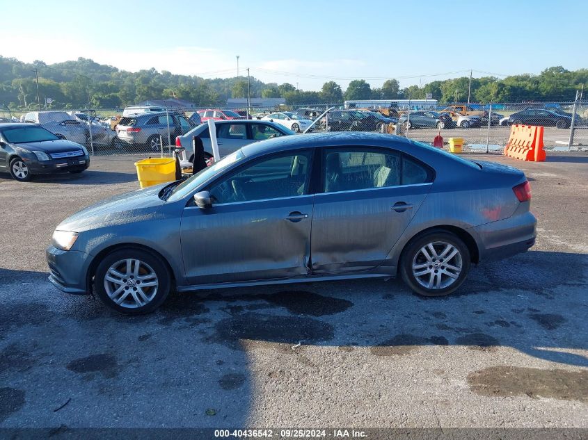 2017 Volkswagen Jetta 1.4T S VIN: 3VW2B7AJ6HM336311 Lot: 40436542