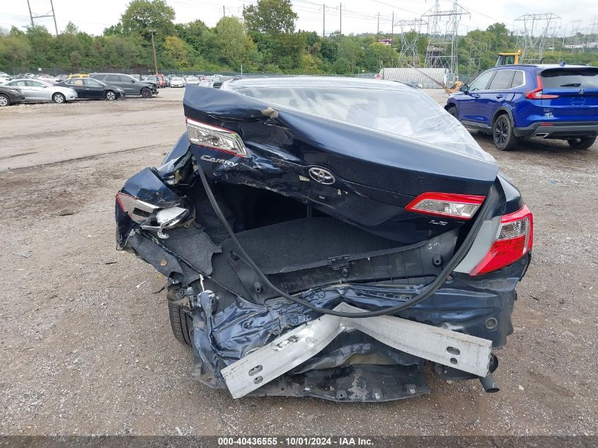 2014 Toyota Camry Le VIN: 4T4BF1FK2ER396147 Lot: 40436555