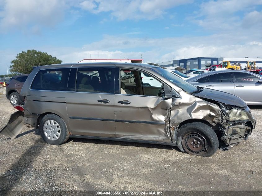 2008 Honda Odyssey Lx VIN: 5FNRL38248B093253 Lot: 40436558