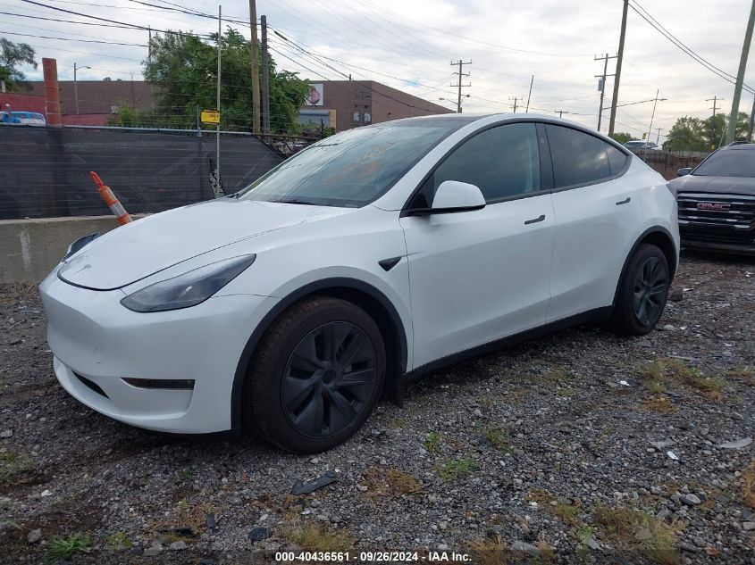 VIN 7SAYGDEE4RA292759 2024 Tesla Model Y, Long Rang... no.2