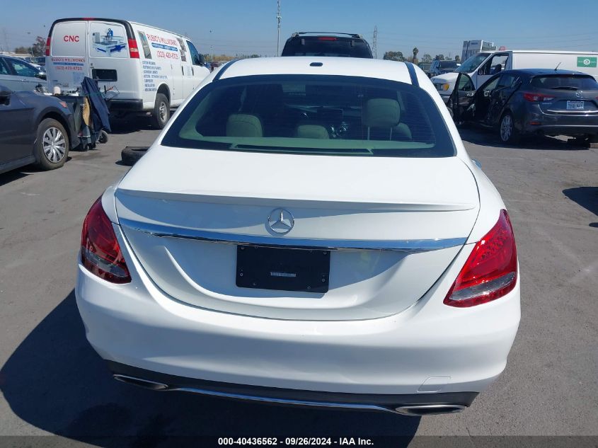 2018 Mercedes-Benz C 300 VIN: 55SWF4JB4JU277882 Lot: 40436562