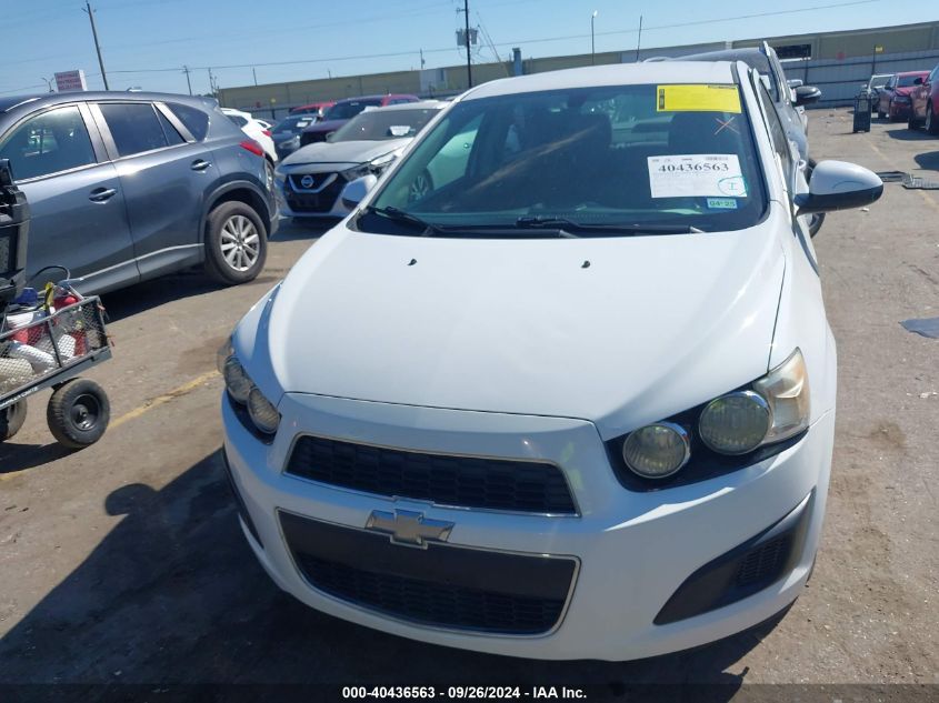 2015 Chevrolet Sonic Lt VIN: 1G1JC5SHXF4127523 Lot: 40436563