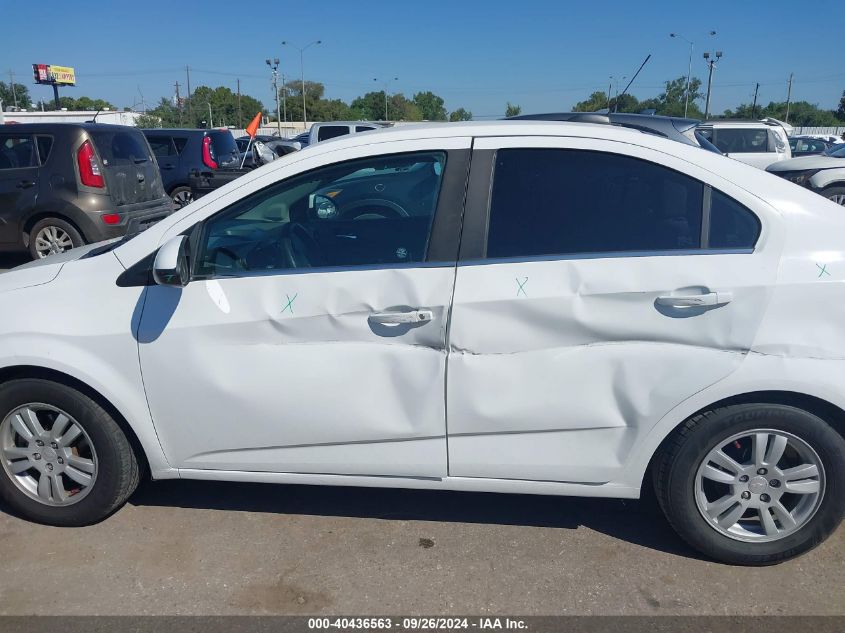 2015 Chevrolet Sonic Lt VIN: 1G1JC5SHXF4127523 Lot: 40436563