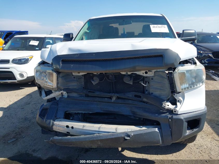 2014 Toyota Tundra Sr 4.6L V8 VIN: 5TFRM5F12EX073314 Lot: 40436572