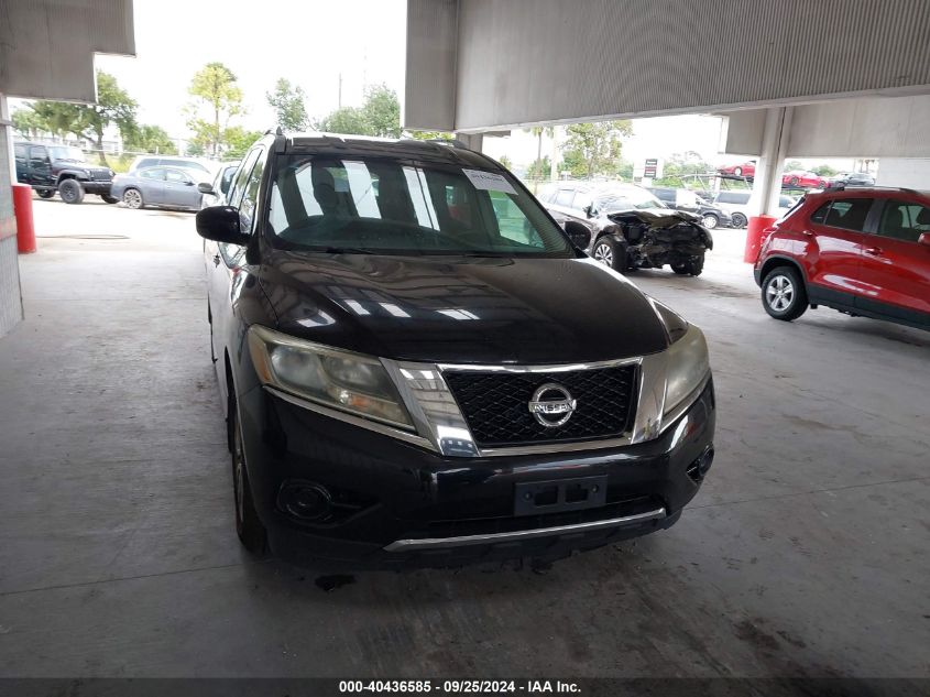 2015 Nissan Pathfinder S VIN: 5N1AR2MN4FC669127 Lot: 40436585