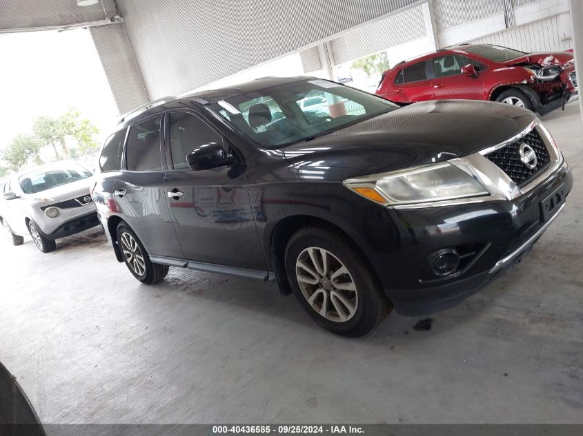 2015 Nissan Pathfinder S VIN: 5N1AR2MN4FC669127 Lot: 40436585