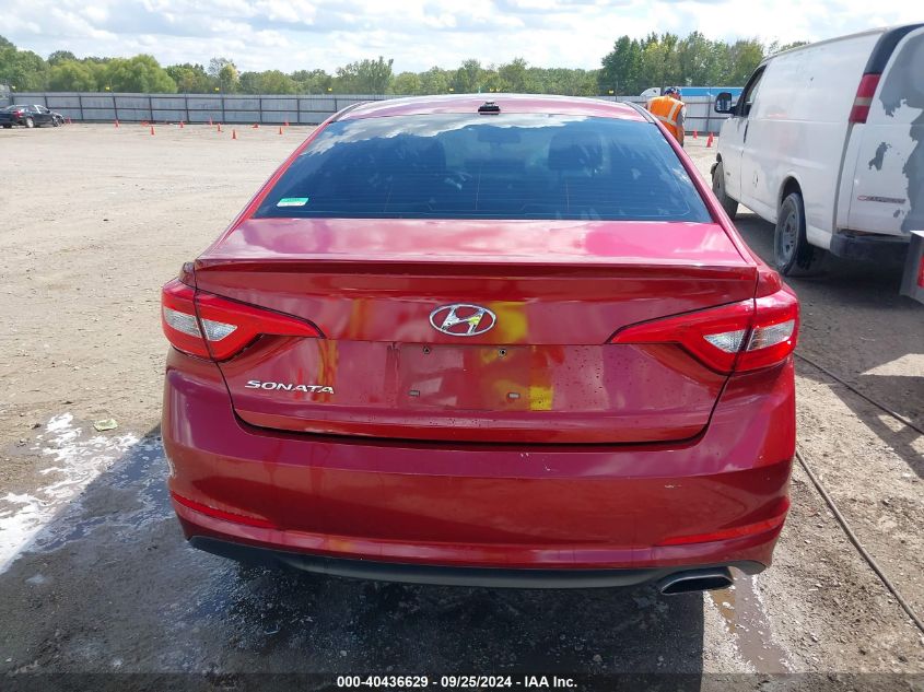 5NPE24AF2FH188252 2015 Hyundai Sonata Se