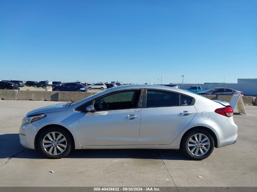 2017 Kia Forte Lx VIN: 3KPFK4A78HE084501 Lot: 40436632