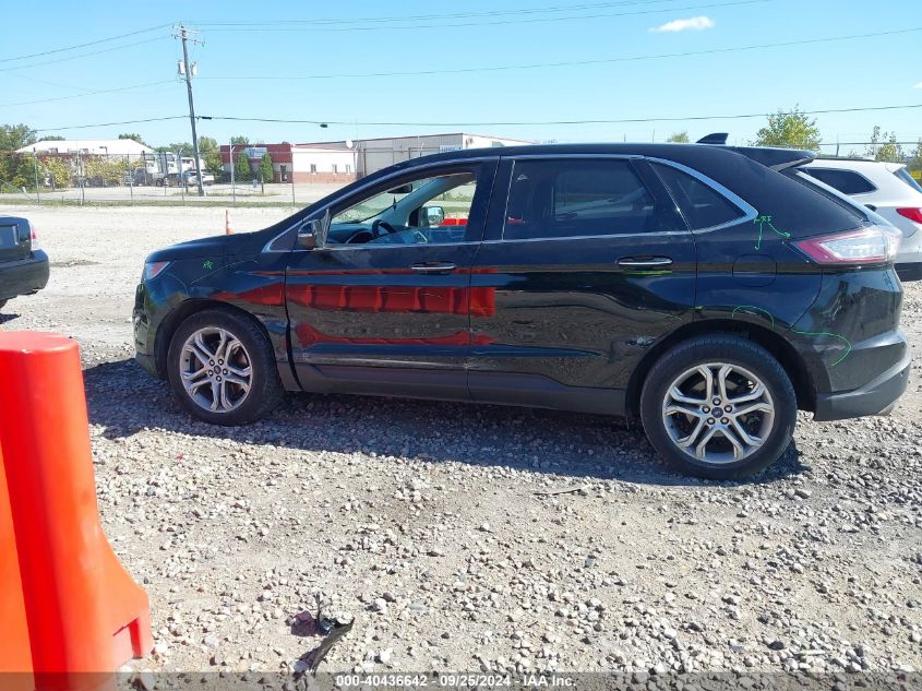 2016 Ford Edge Titanium VIN: 2FMPK4K93GBB11898 Lot: 40436642