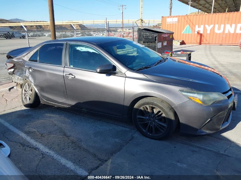 2016 Toyota Camry Se VIN: 4T1BF1FK3GU577996 Lot: 40436647