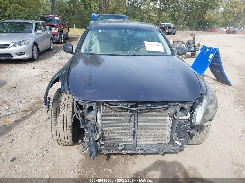 2010 Infiniti G37X VIN: JN1CV6AR6AM461781 Lot: 40436668