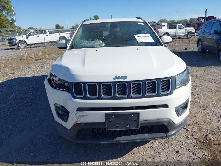 VIN 3C4NJDBB8MT587856 2021 Jeep Compass, Latitude 4X4 no.12