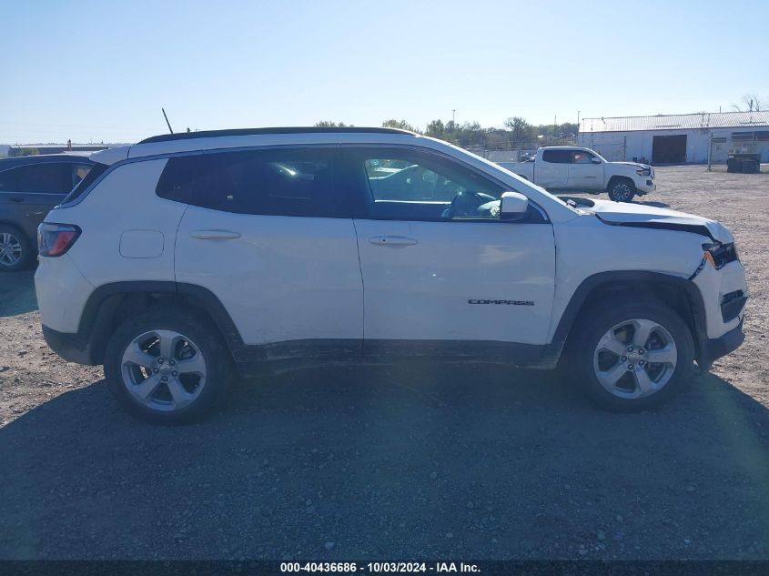 VIN 3C4NJDBB8MT587856 2021 Jeep Compass, Latitude 4X4 no.13