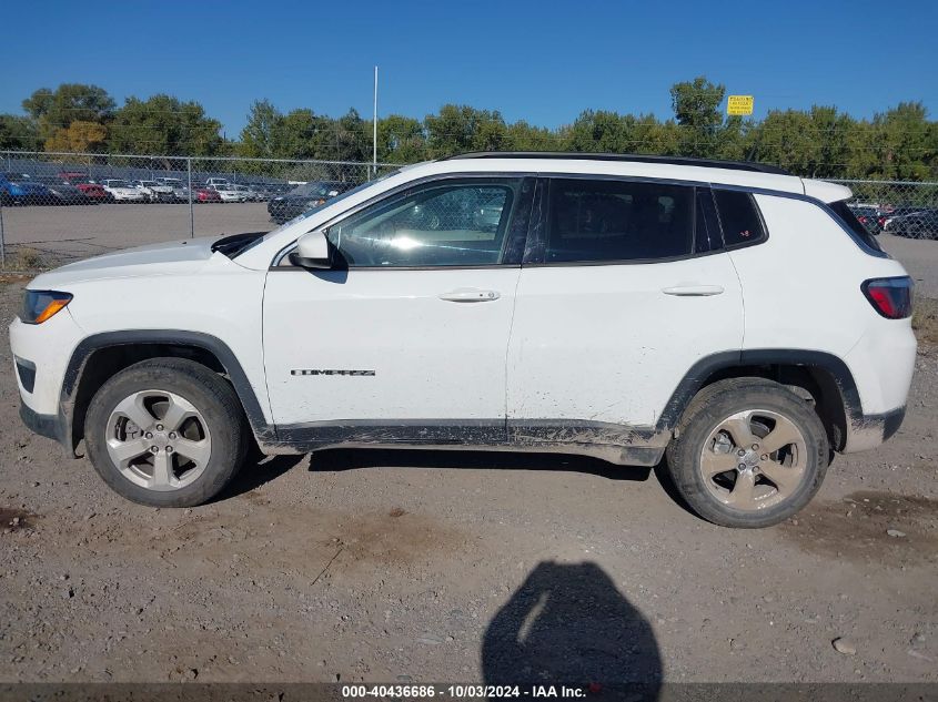 VIN 3C4NJDBB8MT587856 2021 Jeep Compass, Latitude 4X4 no.14