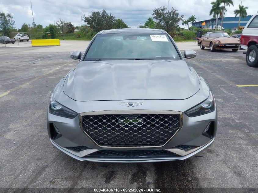 KMTG34LEXMU074059 2021 Genesis G70 3.3T Rwd