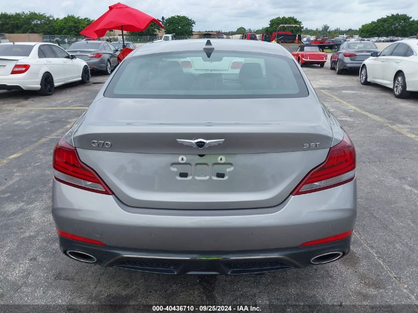 KMTG34LEXMU074059 2021 Genesis G70 3.3T Rwd