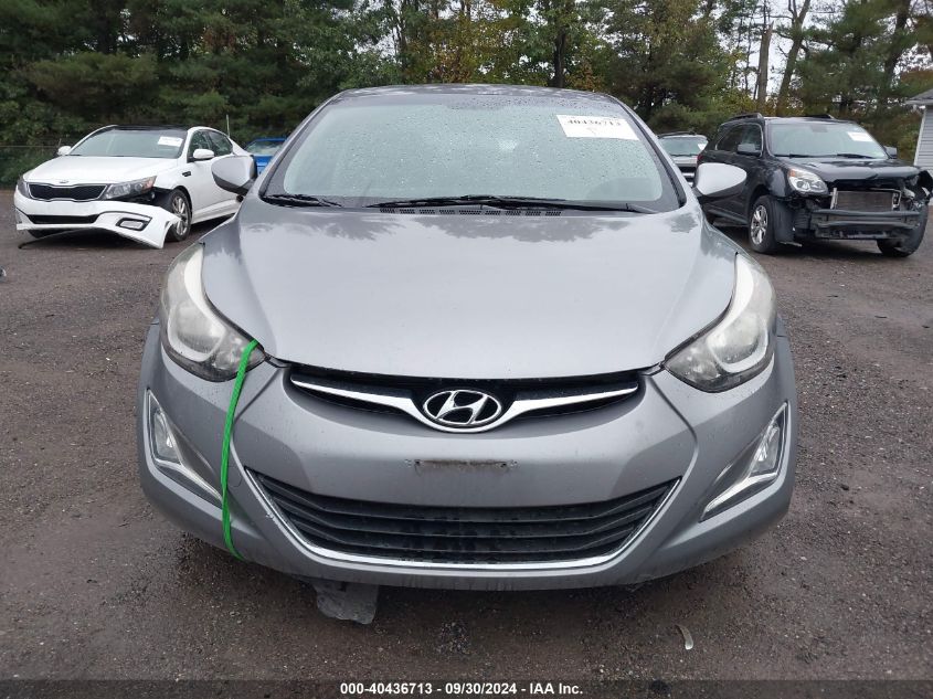 2014 Hyundai Elantra Se/Sport/Limited VIN: KMHDH4AE7EU046352 Lot: 40436713